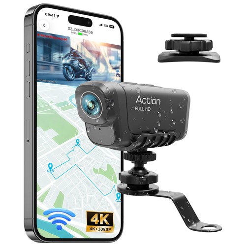 Dashcam moto 1080p - moto, doppia