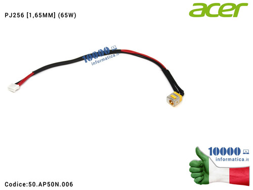 Connettore power jack pj256 - dc,