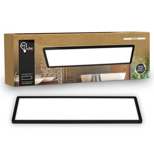 Plafoniera led pannello bagno - plafoniera,