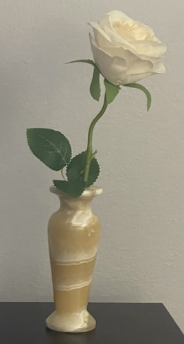 Vaso alabastro egiziano - alabastro,