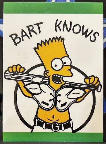Carta promozionale simpson - carta,