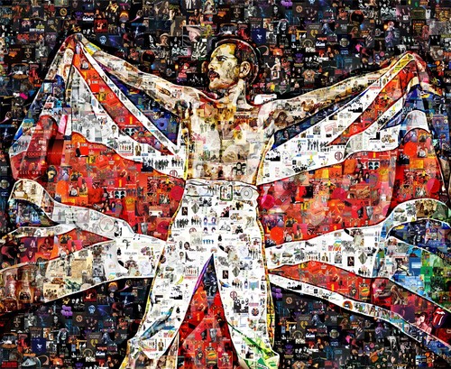 Poster art collage stampa - poster,
