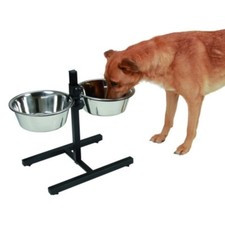 Ciotole per cani con supporto - ciotole,