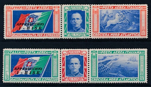 1933 italia posta aerea - italia,