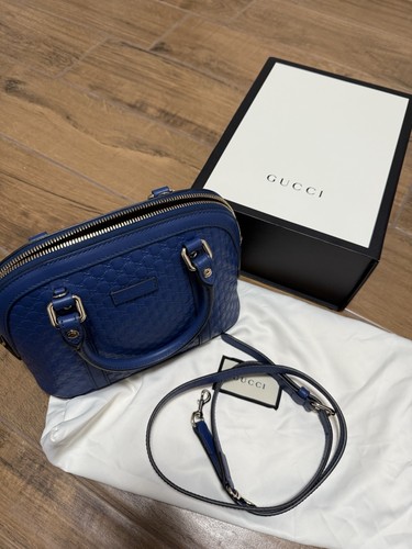 Borsa gucci dôme blu - borsa,