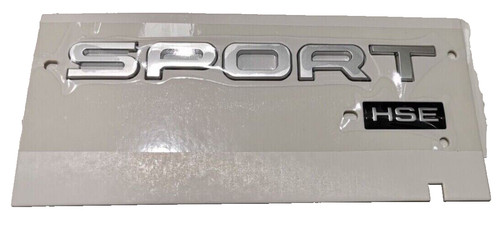 Distintivo sport hse cromato - "sport,
