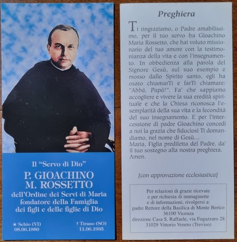 Padre gioacchino maria - s.d.d.,