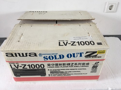 Aiwa z1000 ntsc laserdisc - ntsc,