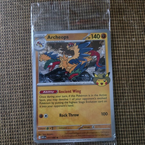 Rara carta pokemon - carta, archeops