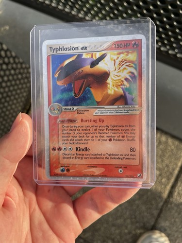 Typhlosion anglais - typhlosion, ex