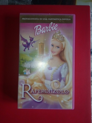 Vhs barbie raperonzolo - barbie,