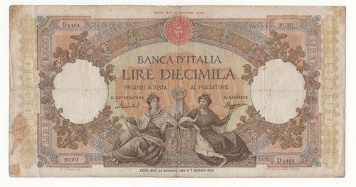 10000 lire repubbliche - 10000,