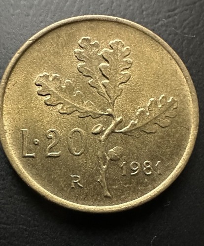Lire 1981 errore semiluna - ,