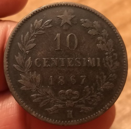 Moneta centesimi 1867 - centesimi,