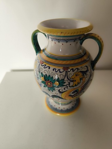 Anfora ceramica maiolica