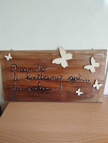 Tavola quadro piccolo legno