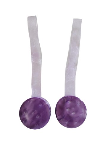 Coppia calamite per tende - di,