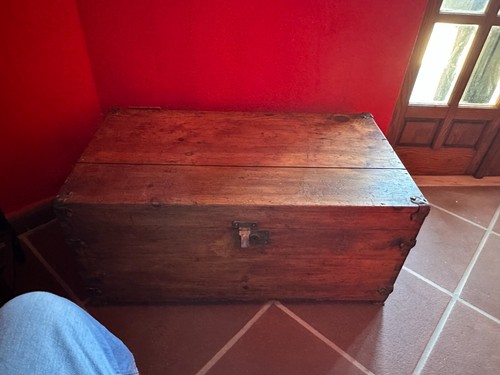 Bellissima cassapanca legno - in,