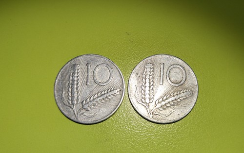 Moneta lire spiga - moneta, 10