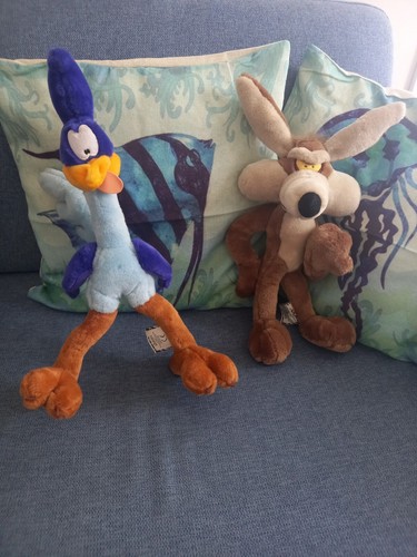 Coppia peluche vintage filo - peluche,