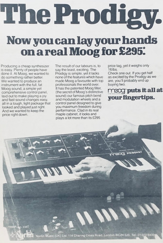 Moog 1980 originale - moog,