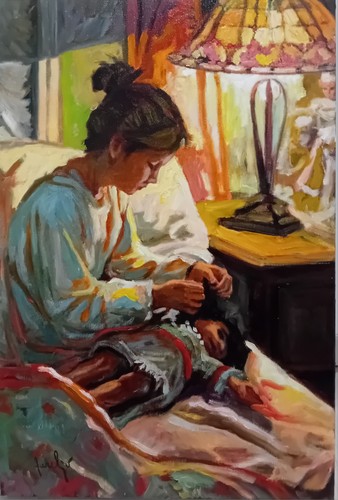 Mio dipinto olio - dipinto,