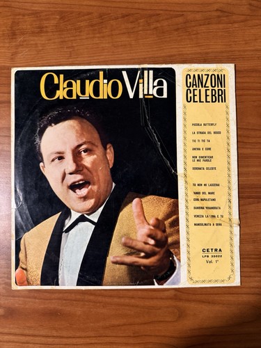 Claudio villa canzoni - claudio,