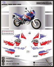 Adesivi africa twin xrv750 xrv - africa,
