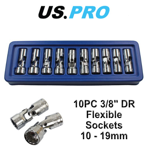 Pro tools 10pz 8dr flexi - 3/8dr,