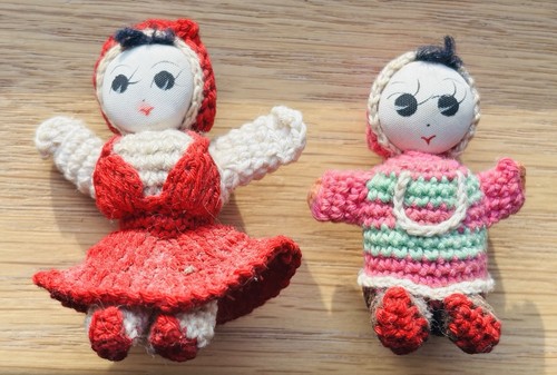 Vintage amigurumi uncinetto - vintage,