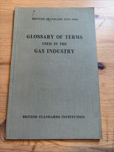 1950s booklet glossary - -, of