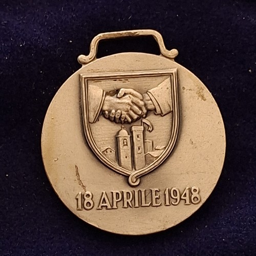 Medaglia 1948 democrazia - ,