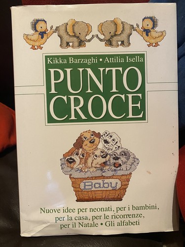 Punto croce libro - libro, di
