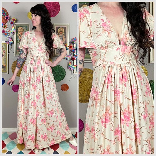 Maxi abito vintage anni - , 70