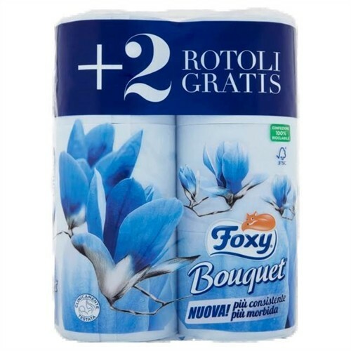 Foxy igienica bouquet 2pz - foxy,