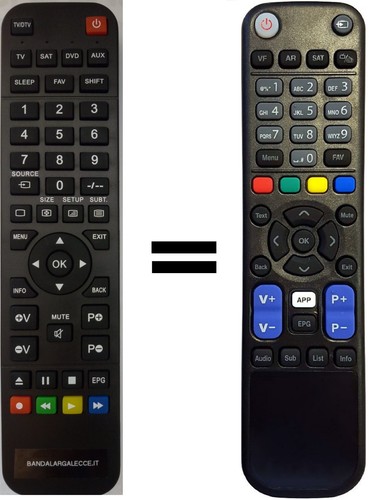 Telecomando gia programmato - telecomando, gia'