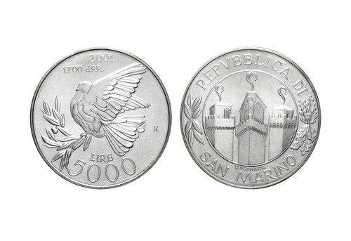 San marino 5000 lire - 5000,