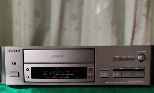 Cassette deck sony - cassette, tc-s1