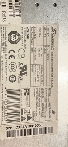 Alimentatore seasonic - alimentatore,