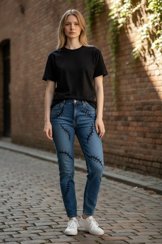 Jeans moschino franken scar - moschino, franken-scar