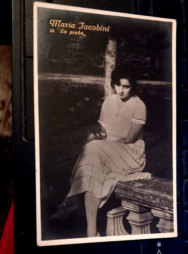 Attrice cinema muto - cinema, maria