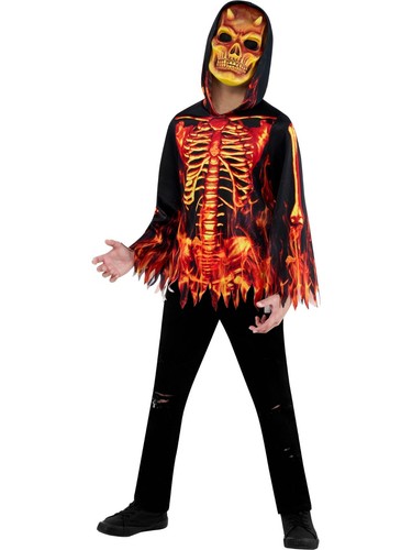 Costume scheletro diavolo - costume,