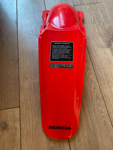 Parafango posteriore rosso