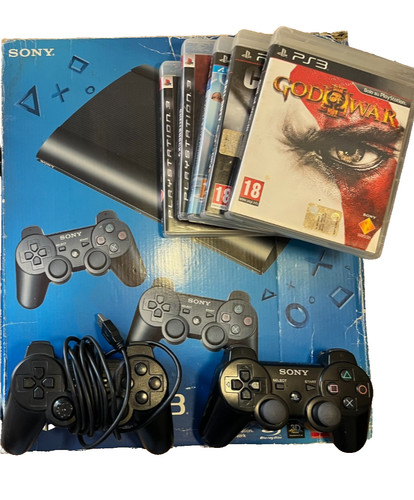 Sony playstation super slim - 3,