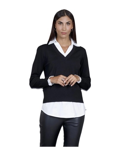 Maglia camicia donna mara - camicia,