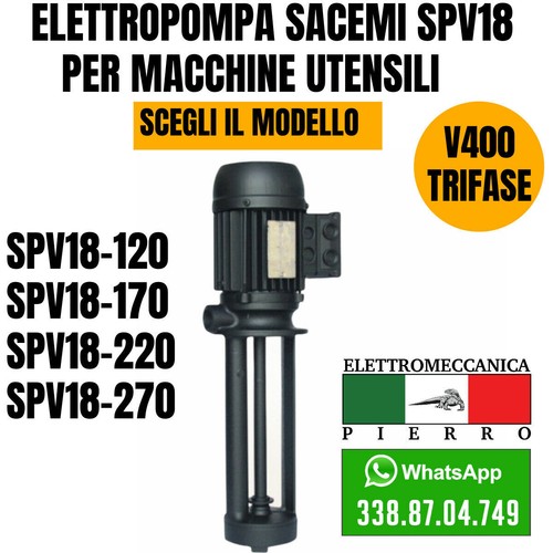 Elettropompa pompa sacemi - pompa,