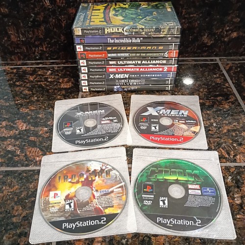 Lotto giochi ps2 - lotto, marvel