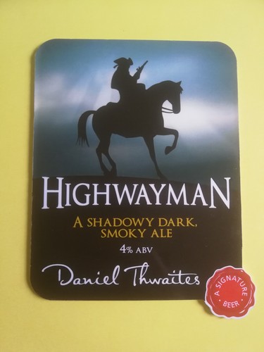 Thwaites brewery highwayman - brewery,