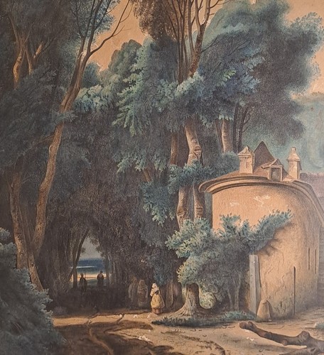 Quadro antico acquerello - antico.,