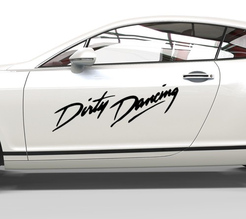 Adesivo scritta dirty dancing - scritta,